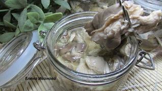 Рецепт Маринованных вешенок