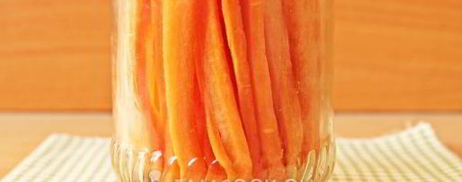 Шаг 7: моркови, маринованной ны зиму без стерилизации