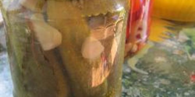 Рецепт огурцов маринованных