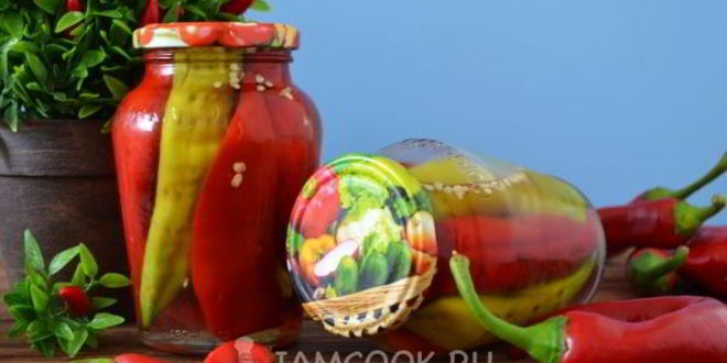 Рецепт перца острого, маринованного холодным способом