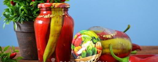 Шаг 7: перца острого, маринованного холодным способом