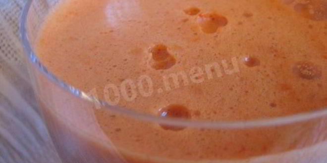 Рецепт морковного сока на зиму