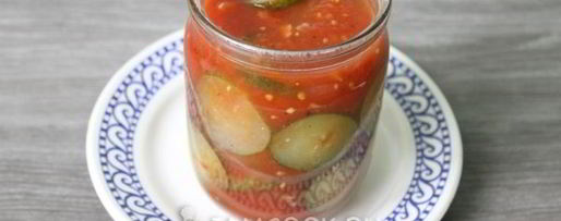 Шаг 9: огурцов в томатной заливке на зиму