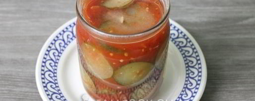 Шаг 10: огурцов в томатной заливке на зиму