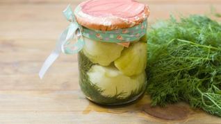 Рецепт Патиссонов на зиму без стерилизации