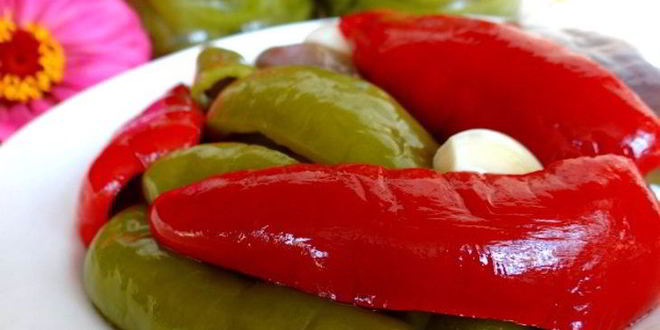 Рецепт перца с чесноком на зиму