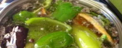 Шаг 2: перца с чесноком на зиму