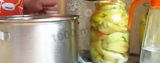 Шаг 6: перца с яблокамии на зиму