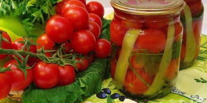 Рецепт помидоров черри на зиму