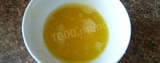 Шаг 1: апельсинового рулета с повидлом