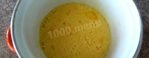 Шаг 2: апельсинового рулета с повидлом