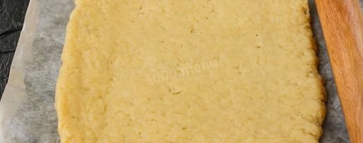 Шаг 5: песочной полоски с повидлом