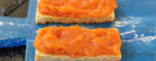 Шаг 9: песочной полоски с повидлом