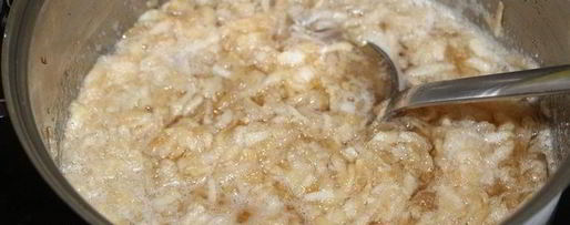 Шаг 2: повидла из голубики и яблок