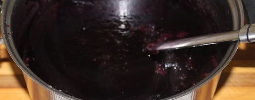 Шаг 4: повидла из голубики и яблок