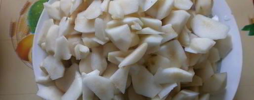 Шаг 2: повидла из груш