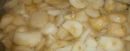 Шаг 5: повидла из груш