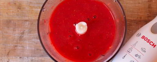 Шаг 2: повидла из клубники