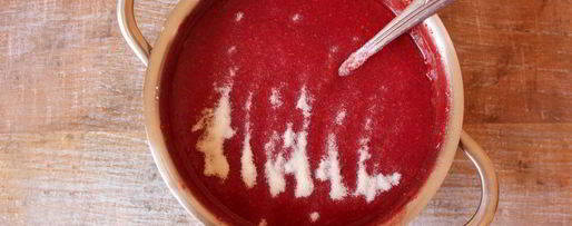 Шаг 5: повидла из клубники