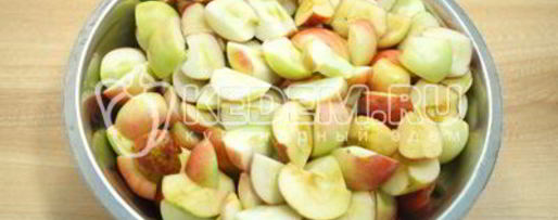 Шаг 2: повидла из яблок с облепихой