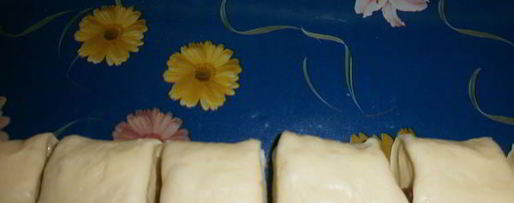 Шаг 11: слойки с повидлом