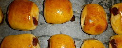 Шаг 14: слойки с повидлом