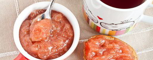 Шаг 6: яблочного повидла с красной смородиной