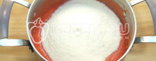 Шаг 6: яблочного повидла с малиной