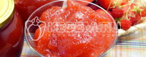 Шаг 9: яблочного повидла с малиной