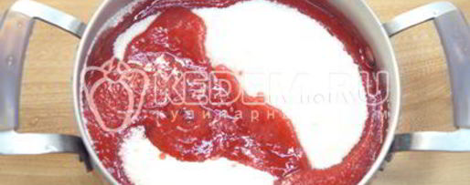 Шаг 7: яблочного повидла с вишней бабушкино