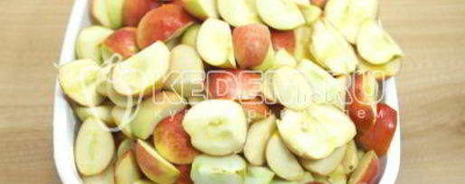 Шаг 2: яблочного повидла со смородиной