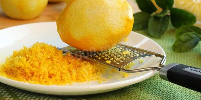 Рецепт приправы из лимонной кожуры