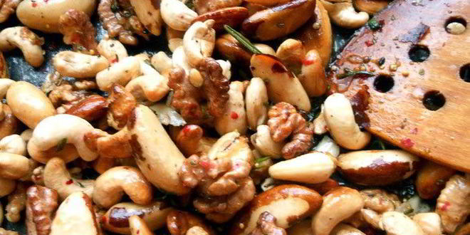 Рецепт пряных орехов