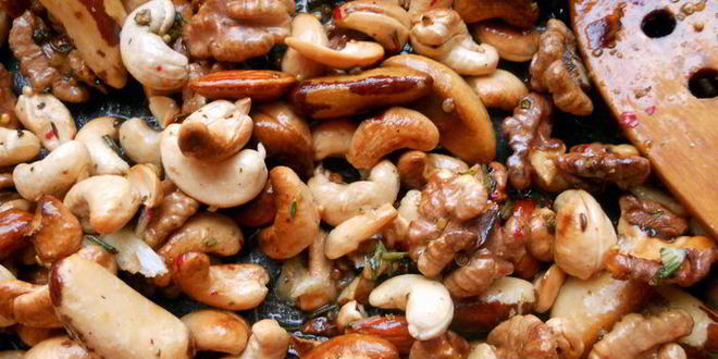 Рецепт пряных орехов