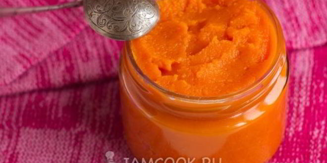 Рецепт пюре из моркови на зиму