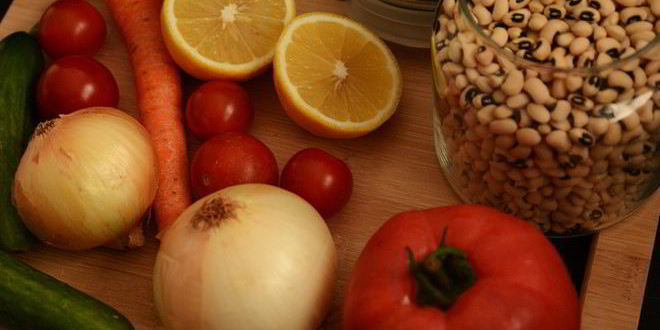 Рецепт салата с фасолью и морковью на зиму