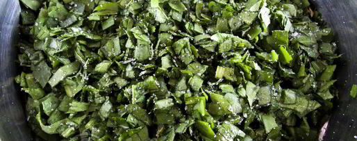 Шаг 4: щавеля с солью на зиму