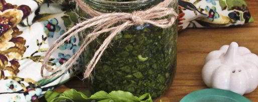 Шаг 7: щавеля с солью на зиму