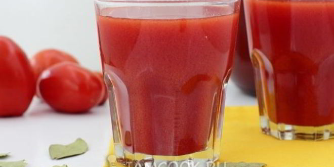 Рецепт сока из помидоров на зиму из соковыжималки