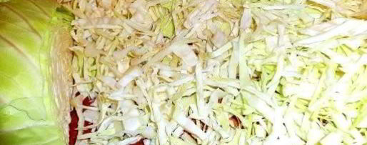 Шаг 2: быстрой капусты горячим способом в рассоле