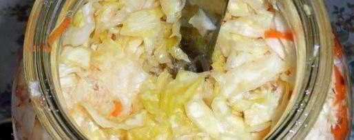 Шаг 8: быстрой капусты горячим способом в рассоле