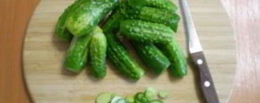 Шаг 1: быстрых малосольных огурцов в пакете