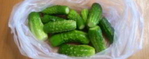 Шаг 3: быстрых малосольных огурцов в пакете