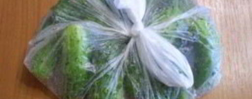 Шаг 5: быстрых малосольных огурцов в пакете