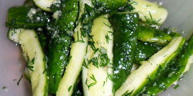 Рецепт быстрых малосольных огурцов