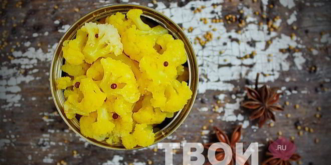 Рецепт капусты в горячем рассоле