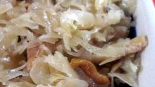 Рецепт Кислой капусты с грибами