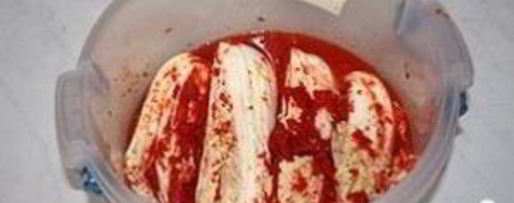 Шаг 4: консервированной пекинской капусты