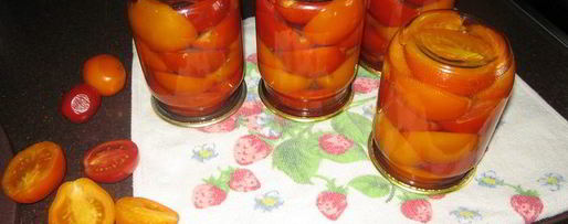 Шаг 2: консервированных помидоров кусочек лета