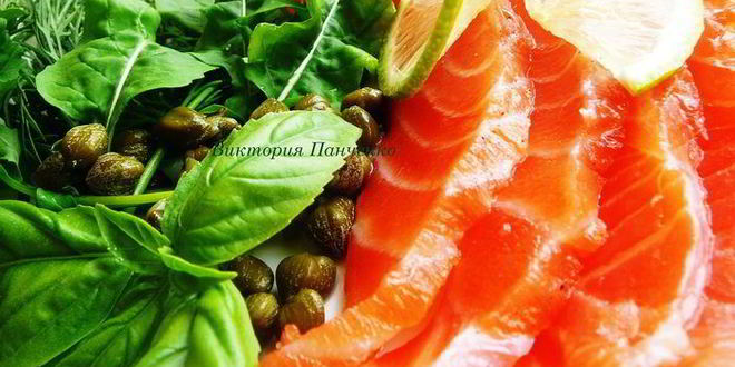 Рецепт малосольной семги